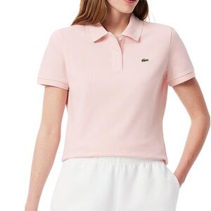 Girls Size 12 Lacoste Pink Polo Shirt